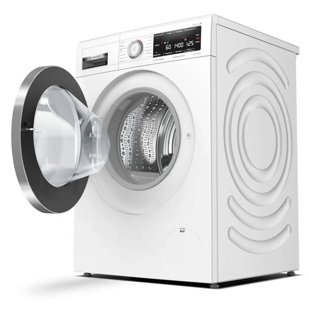 Bosch WAV28MH4GB Serie 8 9kg 1400rpm Washing Machine White - Atlantic Electrics - 40209684431071 