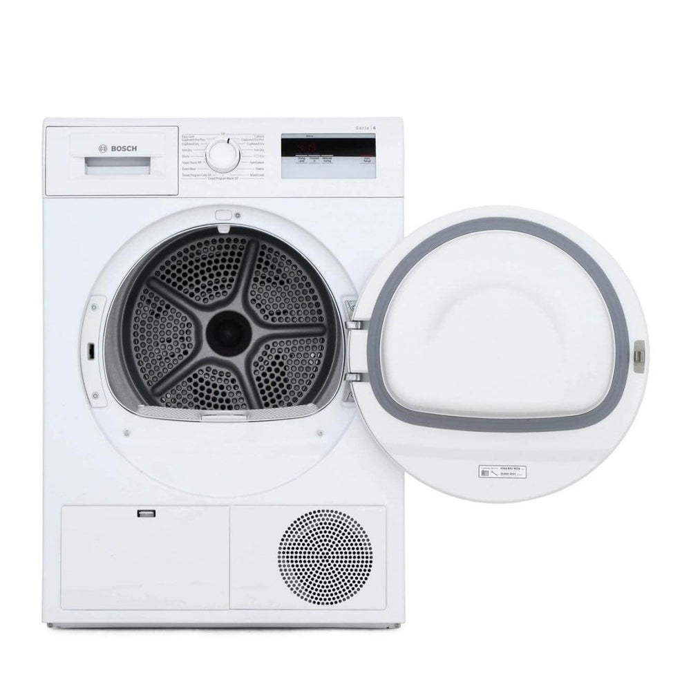 Bosch WTH84000GB 8kg Heat Pump Tumble Dryer White | Atlantic Electrics - 39477792637151 