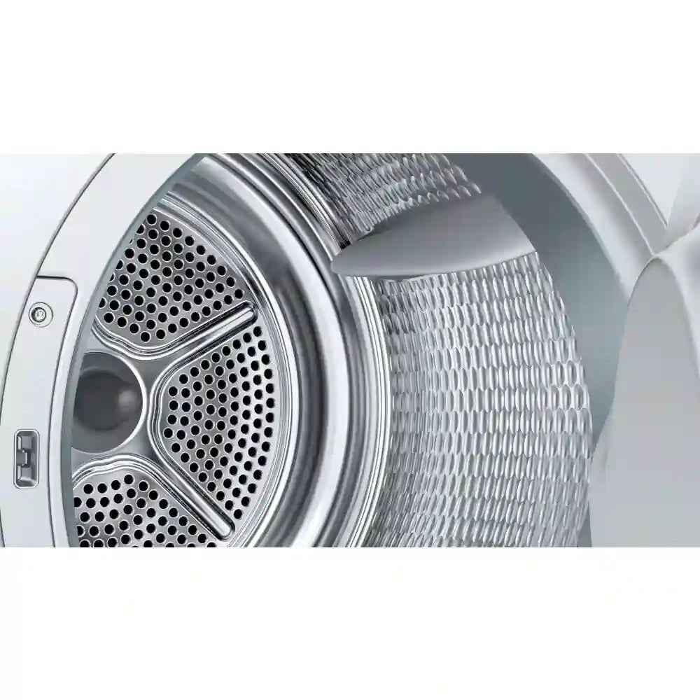 Bosch WTH84001GB 8kg Heat Pump Condenser Dryer in White - Atlantic Electrics - 40314508116191 