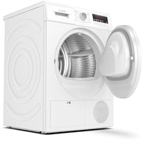 Thumbnail Bosch WTN83201GB 8kg Condenser Tumble Dryer White | Atlantic Electrics- 39477790834911