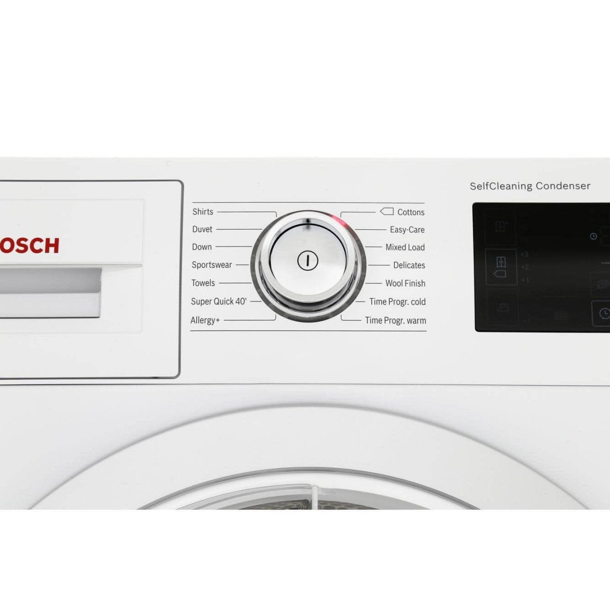 Bosch WTWH7660GB 9kg Condenser Tumble Dryer with Heat Pump - White - Atlantic Electrics
