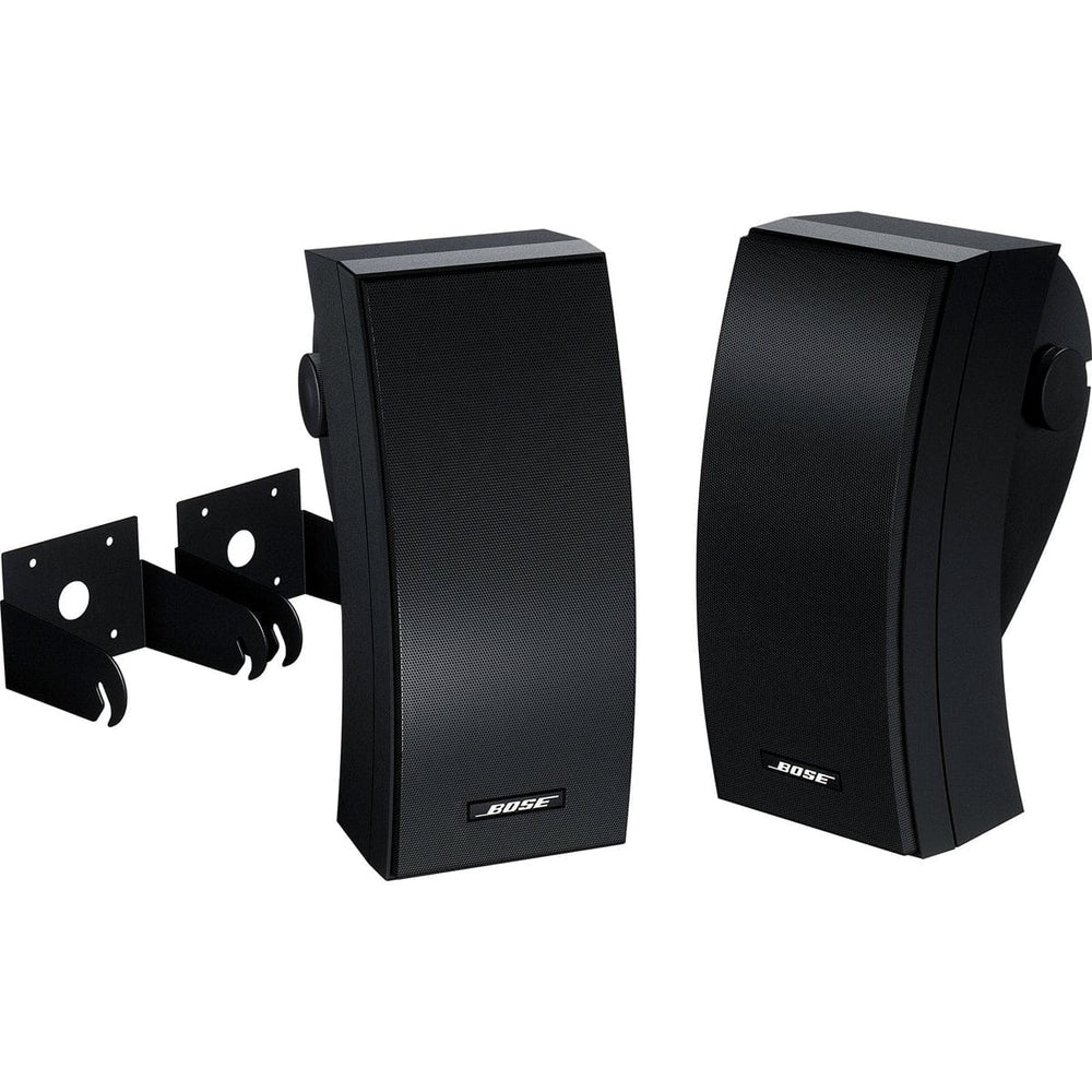 Bose 251 Environmental Speakers in Black include Wall Bracket - Atlantic Electrics - 39477789360351 