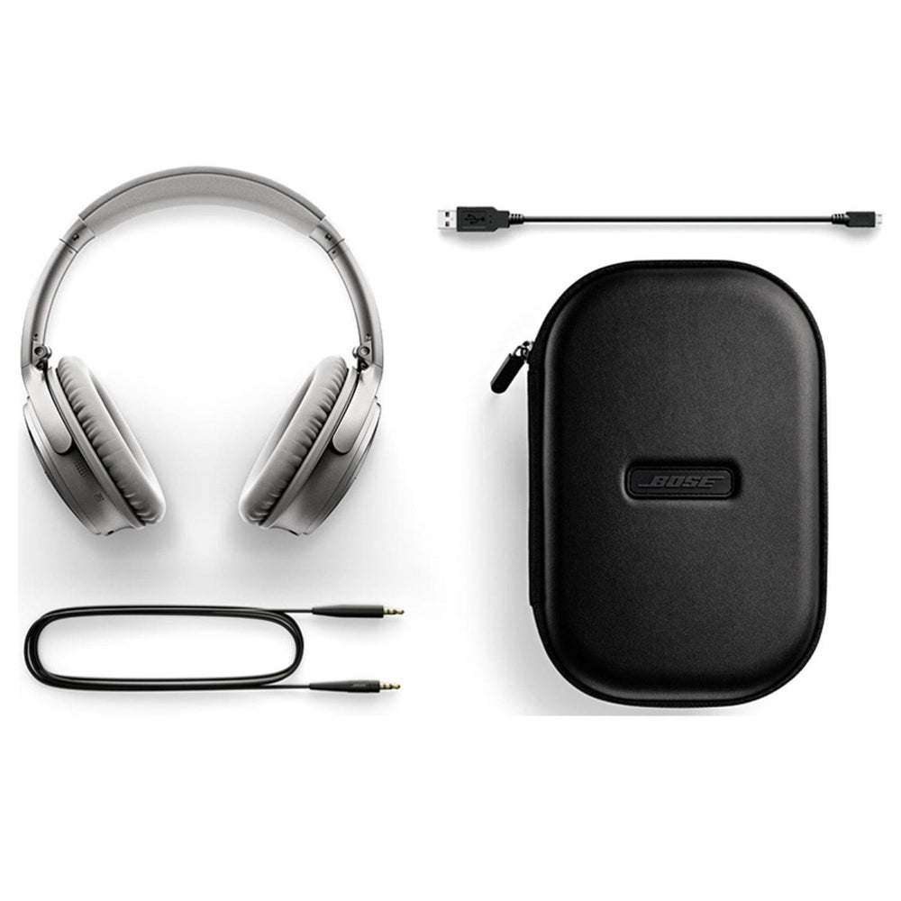 Bose® QuietComfort® 35 II Series 2 Wireless Bluetooth Noise Cancelling Headphones - Silver - Atlantic Electrics - 39477796929759 