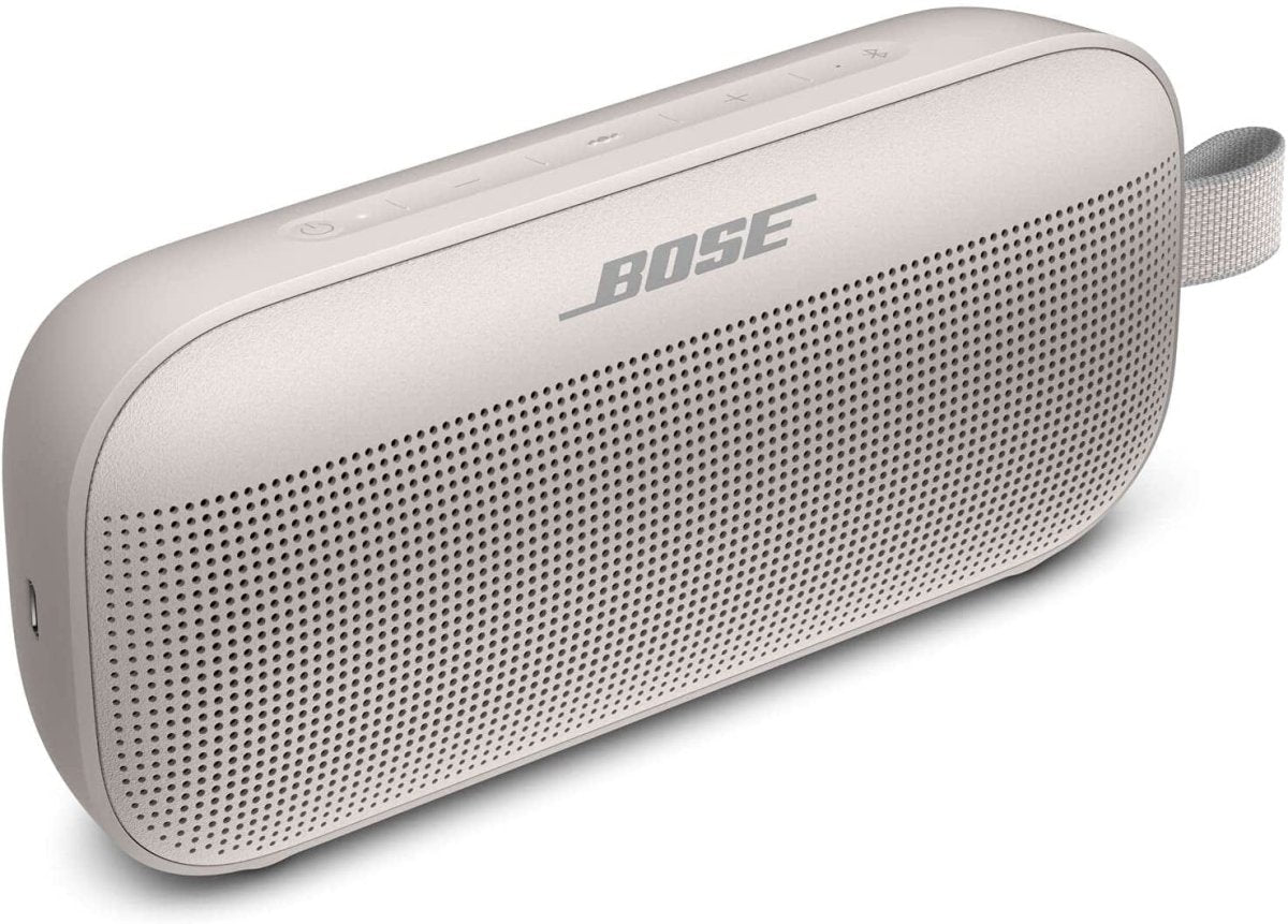 Bose SoundLink Flex Waterproof Bluetooth Portable Speaker - White Smoke - Atlantic Electrics