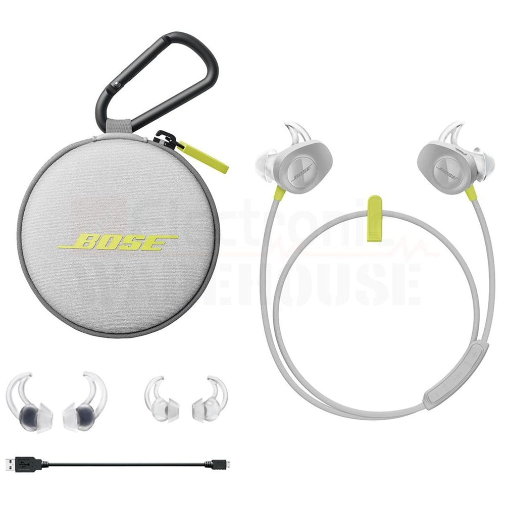 Bose® SoundSport® Ice Bluetooth Wireless Headphones - Citron - Atlantic Electrics - 39477803417823 