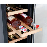 Thumbnail CDA FWC304BL 20 Bottle Freestanding Single Zone Wine Cooler - 40157500702943