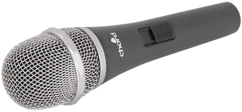 Chord 173855 DM04 Professional Dynamic Vocal Microphone With Case and 5m Cable | Atlantic Electrics