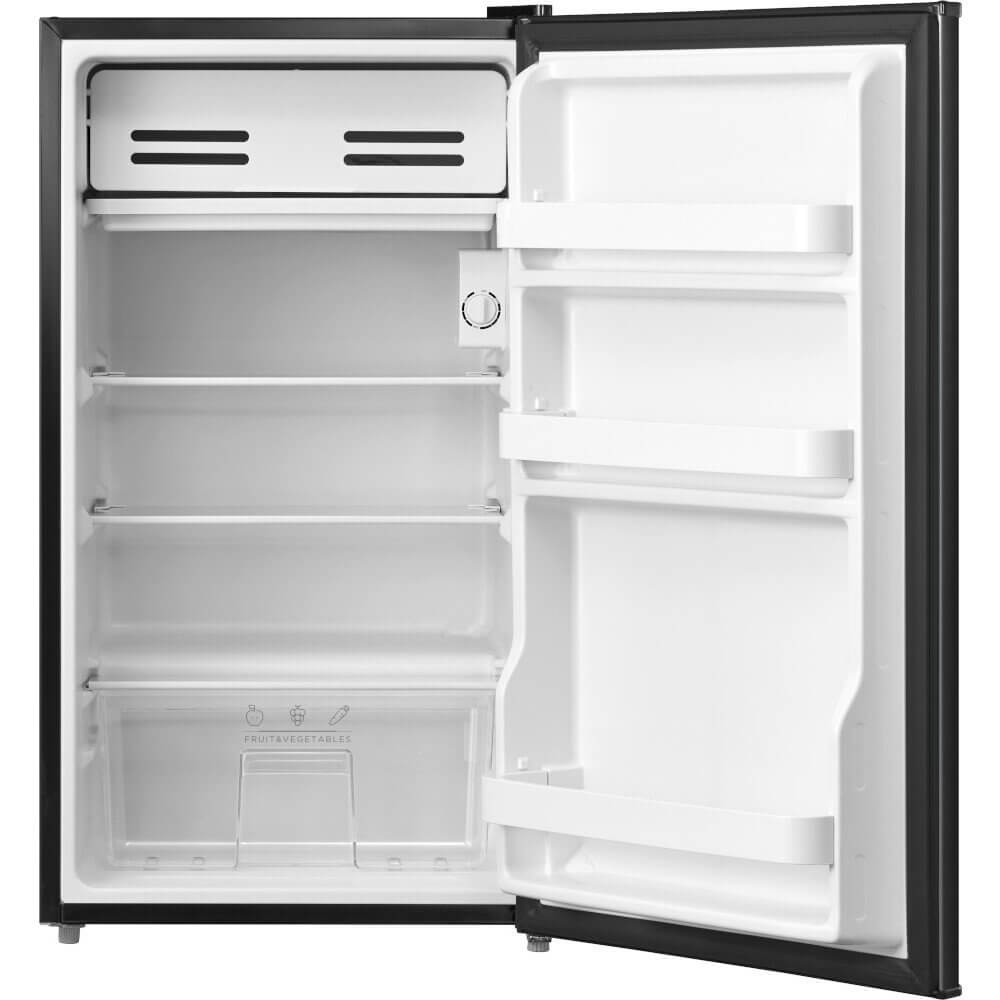 Comfee RCD93BL1 Under Counter Fridge, 93L Fridge with Cooler Box Black | Atlantic Electrics - 39915472584927 