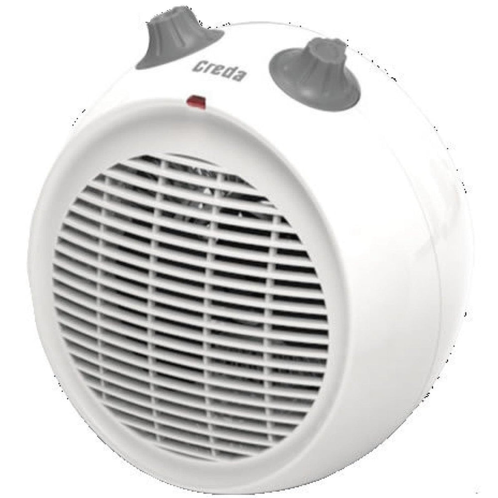 Creda CUF2TS 2kW Upright Fan Heater With Cool Air Thermostat Control - Atlantic Electrics - 39477803024607 