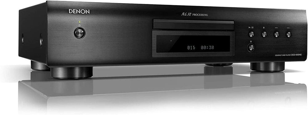 Denon DCD600NEBKE2GB CD Player With AL32 Processing and Vibration-Resistant Design - Black - Atlantic Electrics - 39477809709279 