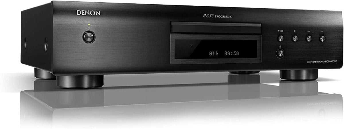 Denon DCD600NEBKE2GB CD Player With AL32 Processing and Vibration-Resistant Design - Black | Atlantic Electrics