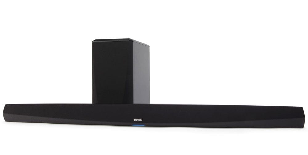 Denon DHTS516H Soundbar 2.1 Wireless Surround Sound System with Apple AirPlay Alexa Google Assistant Siri and Heos - Atlantic Electrics - 39477808595167 