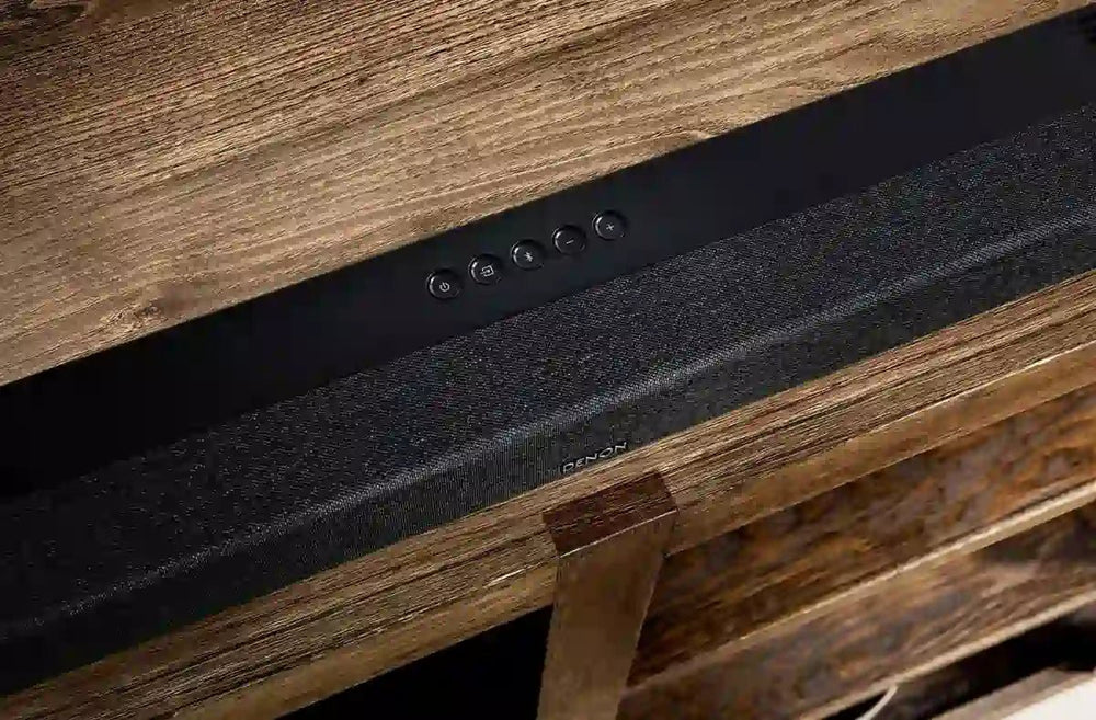 Denon DHTS517 3.1.2Ch Dolby Atmos Soundbar & Wireless Subwoofer - Black | Atlantic Electrics - 40452118315231 