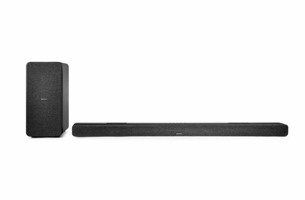 Denon DHTS517 Soundbar with Subwoofer, Bluetooth, Dolby Digital, Dolby Atmos, Sound Bar for TV, Dialogue Enhancer, HDMI ARC, Wall Mountable, Music Streaming, Including HDMI Cable - Atlantic Electrics - 39477808693471 