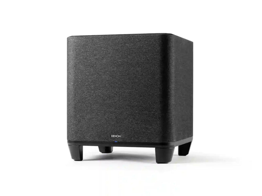 Denon DHTSUB Smart Wireless Subwoofer with HEOS Built-In - Black - Atlantic Electrics - 40452119101663 