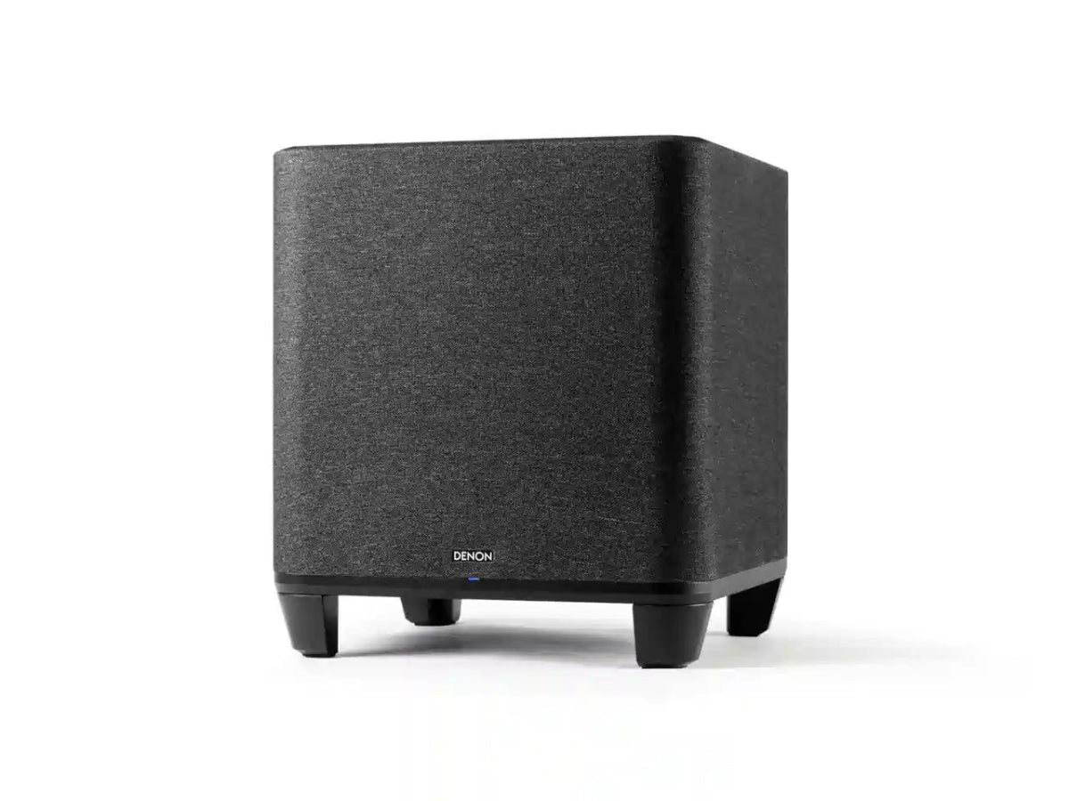 Denon DHTSUB Smart Wireless Subwoofer with HEOS Built-In - Black | Atlantic Electrics