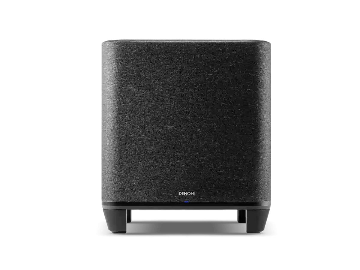 Denon DHTSUB Smart Wireless Subwoofer with HEOS Built-In - Black | Atlantic Electrics