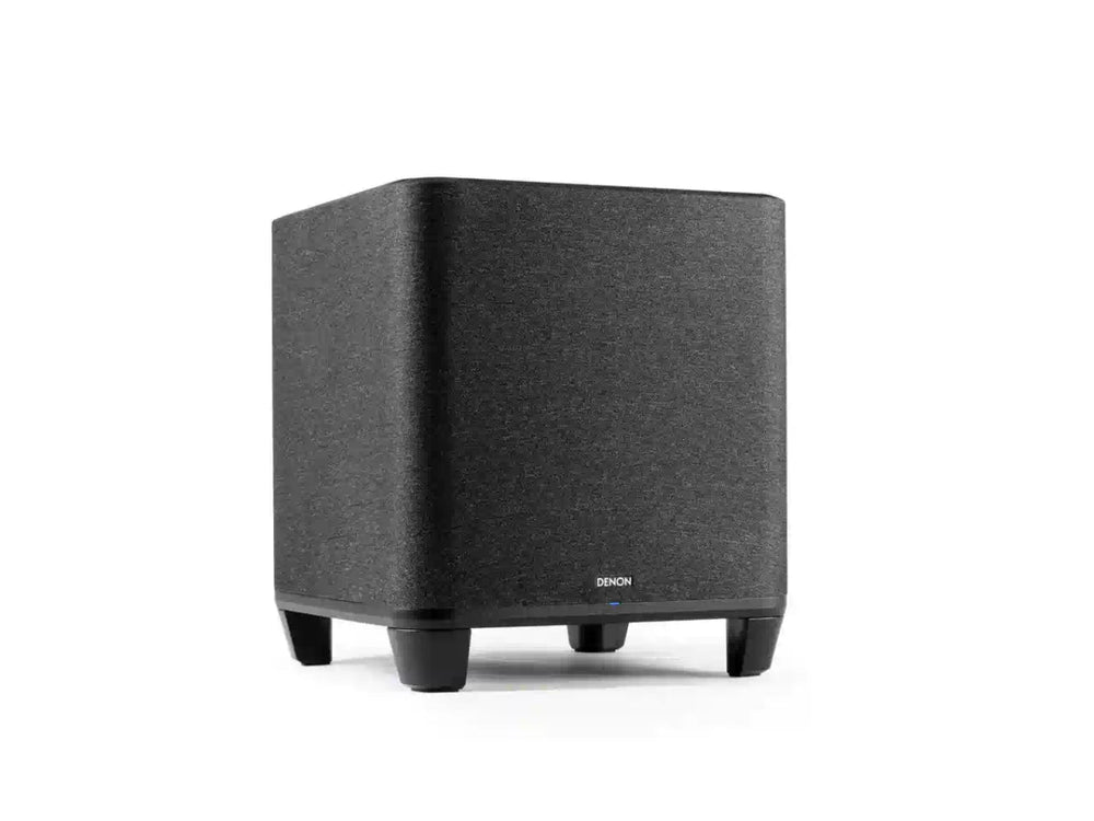 Denon DHTSUB Smart Wireless Subwoofer with HEOS Built-In - Black - Atlantic Electrics - 40452119068895 