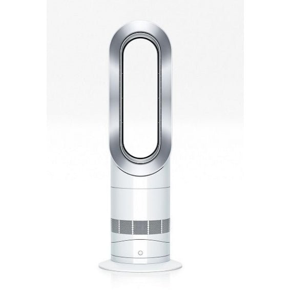 Dyson AM09 Hot and Cool Fan - White/Nickel | Atlantic Electrics - 40356665262303 