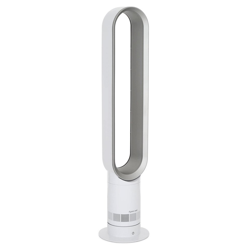 Dyson Cool AM07 Cool Tower Cooling Fan in White/Silver | Atlantic Electrics - 41749078769887 