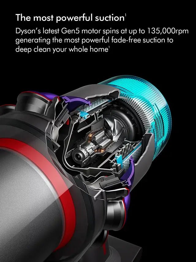 Dyson Gen5 Detect Absolute Cordless Vacuum Cleaner - Purple | Atlantic Electrics - 40157501391071 