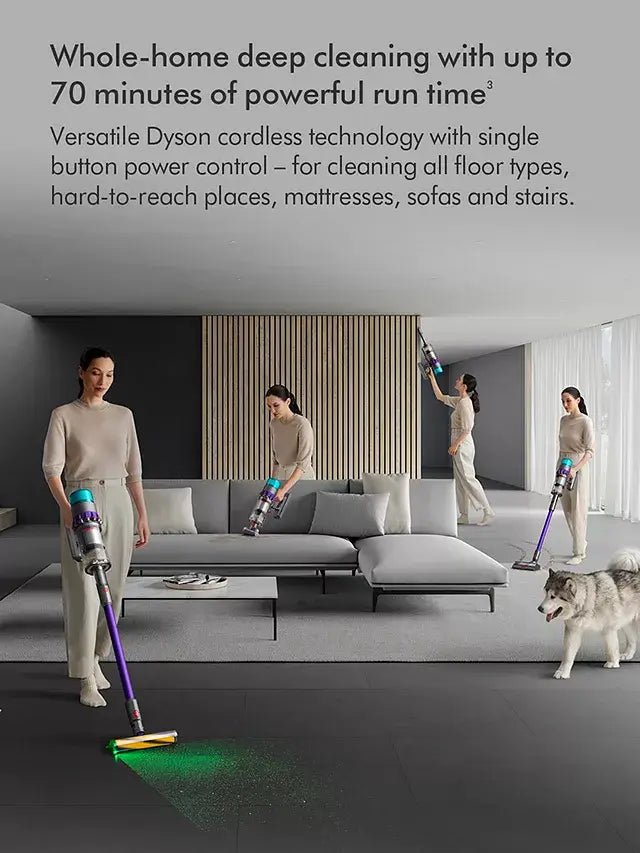 Dyson Gen5 Detect Absolute Cordless Vacuum Cleaner - Purple | Atlantic Electrics - 40157501423839 