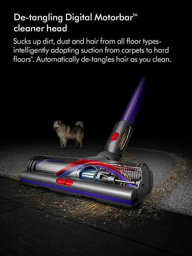 Dyson Gen5 Detect Absolute Cordless Vacuum Cleaner - Purple | Atlantic Electrics - 40157501489375 
