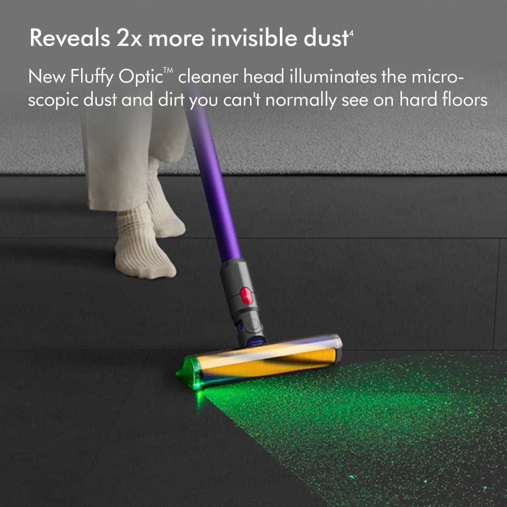 Dyson Gen5detect Kit Cordless Vacuum Cleaner Purple with Pet Grooming Kit with up to 70 Minutes Run Time - Purple | Atlantic Electrics - 40917032141023 