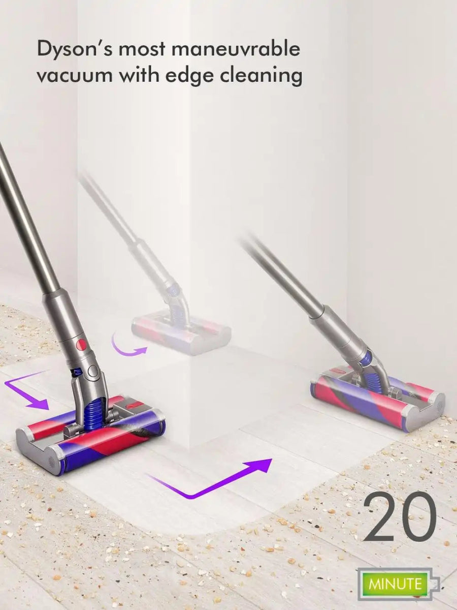 Dyson OMNIGLIDENEW Cordless Stick Vacuum Cleaner - 20 Minutes Run Time - Purple - Atlantic Electrics - 41318766674143 