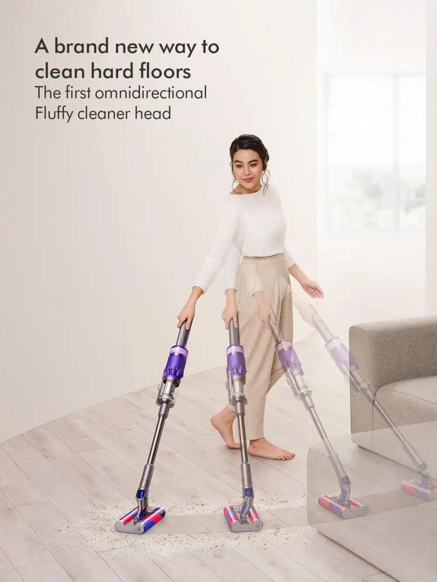 Dyson OMNIGLIDENEW Cordless Stick Vacuum Cleaner - 20 Minutes Run Time - Purple | Atlantic Electrics