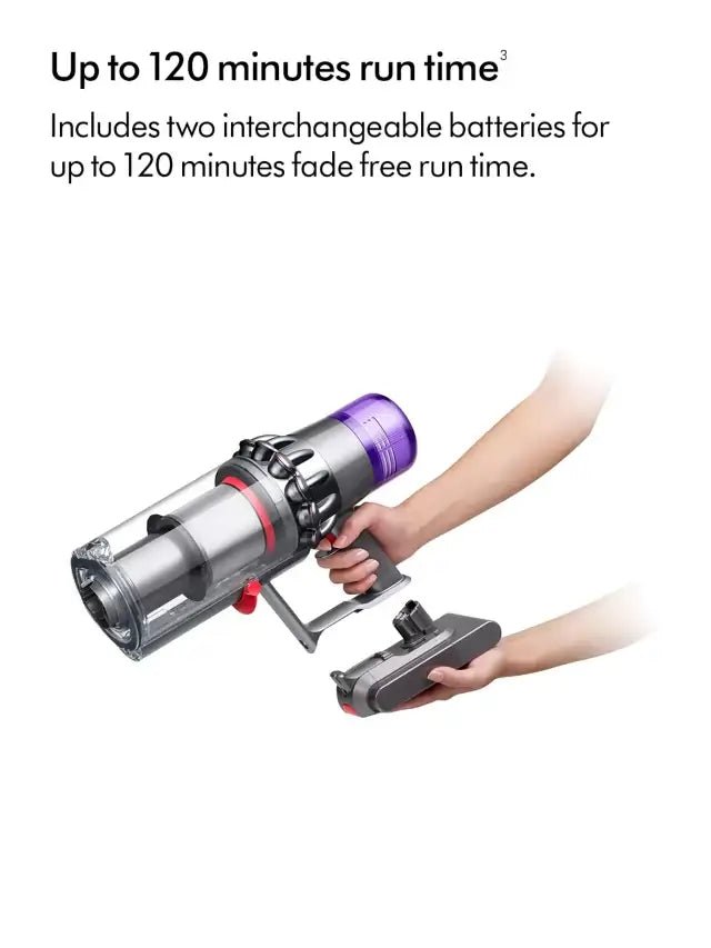 Dyson OUTSIZE ABSOLUTE Cordless Vaccuum Cleaner 120 Minutes Run Time | Atlantic Electrics - 41318766149855 