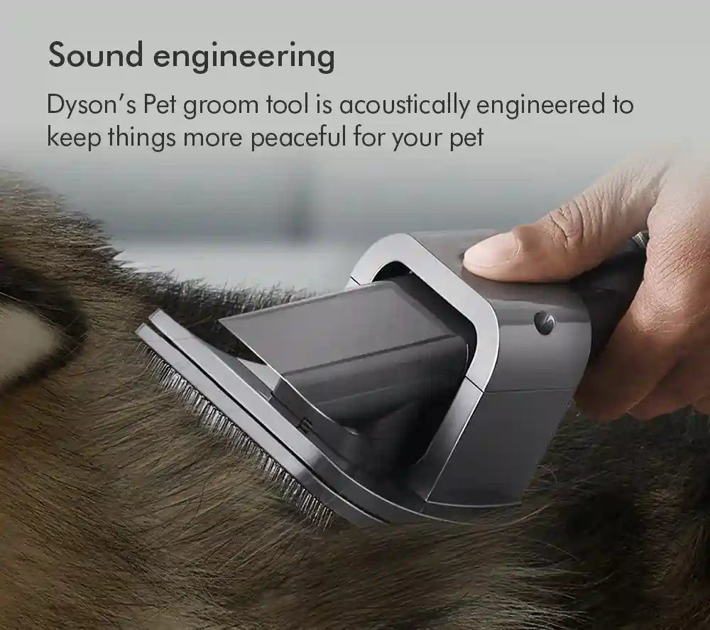 Dyson Pet Grooming Kit - Grey/Red - Atlantic Electrics - 40452119298271 