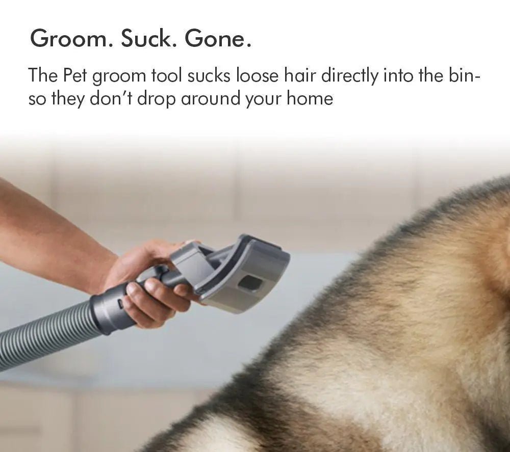 Dyson Pet Grooming Kit - Grey/Red - Atlantic Electrics - 40452119265503 