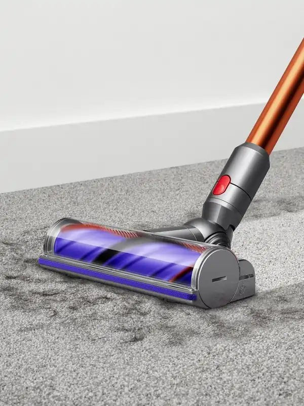 Dyson V10ABSOLUTENEW Cordless Stick Vacuum Cleaner, 25.6cm Wide - 60 Minutes Run Time - Copper | Atlantic Electrics - 41318766870751 
