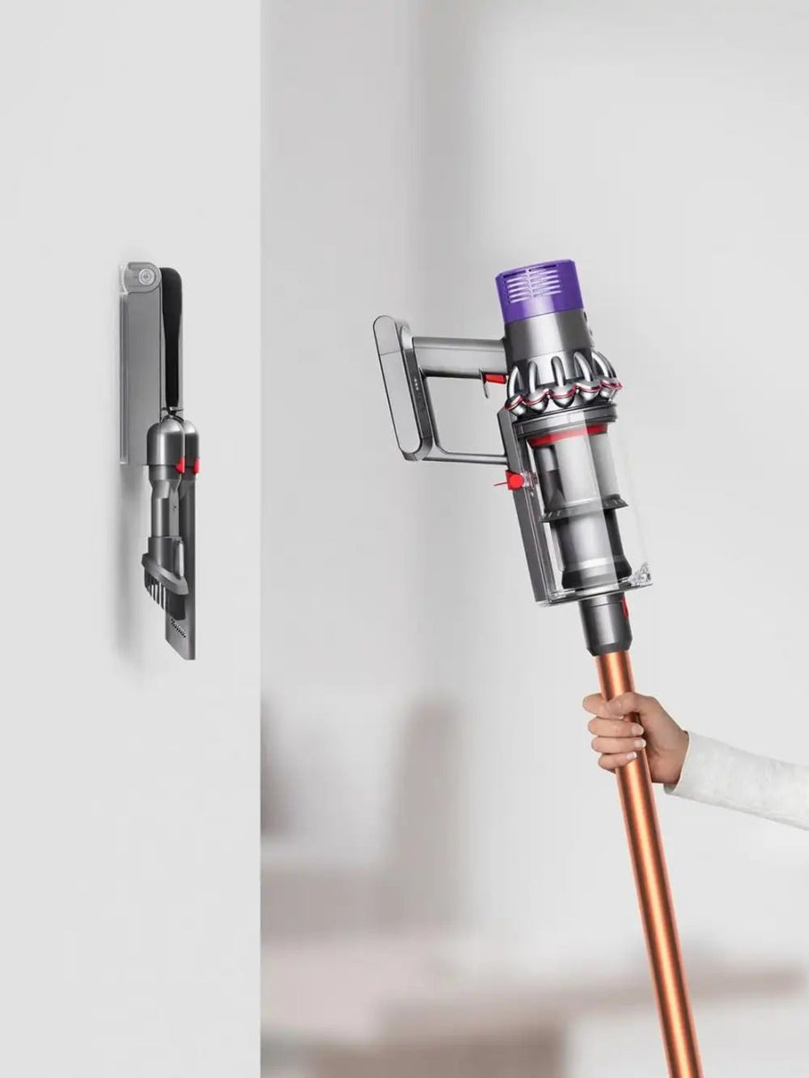 Dyson V10ABSOLUTENEW Cordless Stick Vacuum Cleaner, 25.6cm Wide - 60 Minutes Run Time - Copper | Atlantic Electrics - 41318766936287 
