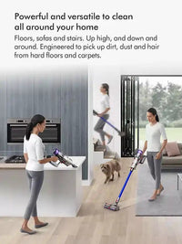 Thumbnail Dyson V11 Cordless Vacuum Cleaner, Nickel/Blue With up to 60 minutes run time - 40157500932319