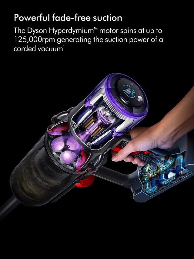 Dyson V11 TotalClean Cordless Vacuum Cleaner - Up to 60 Minutes Run Time - Nickel/Black | Atlantic Electrics - 40917032370399 