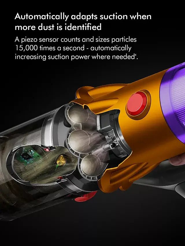 Dyson V12 Detect Slim Absolute Cordless Stick Vacuum - 60 Minutes Run Time - Nickel | Atlantic Electrics