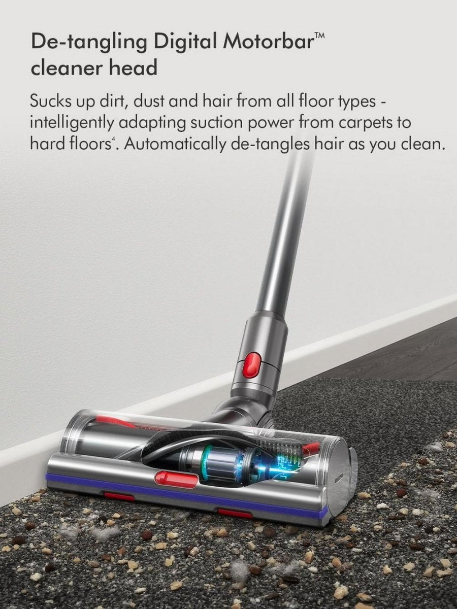 Dyson V15 Cordless Vacuum - 60 Minutes Run Time - Yellow/Nickel | Atlantic Electrics