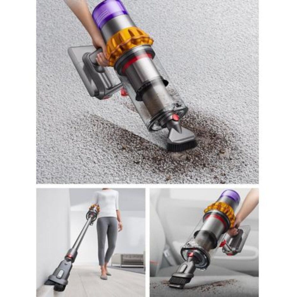 Dyson V15 DETECT Cordless Stick Vacuum Cleaner Silver up to 60 minutes | Atlantic Electrics - 39477821276383 