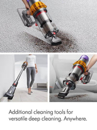 Thumbnail Dyson V15DETECTABSNEW Detect Absolute Stick Vacuum Cleaner 60 Minutes Run Time Yellow | Atlantic Electrics- 41265918935263