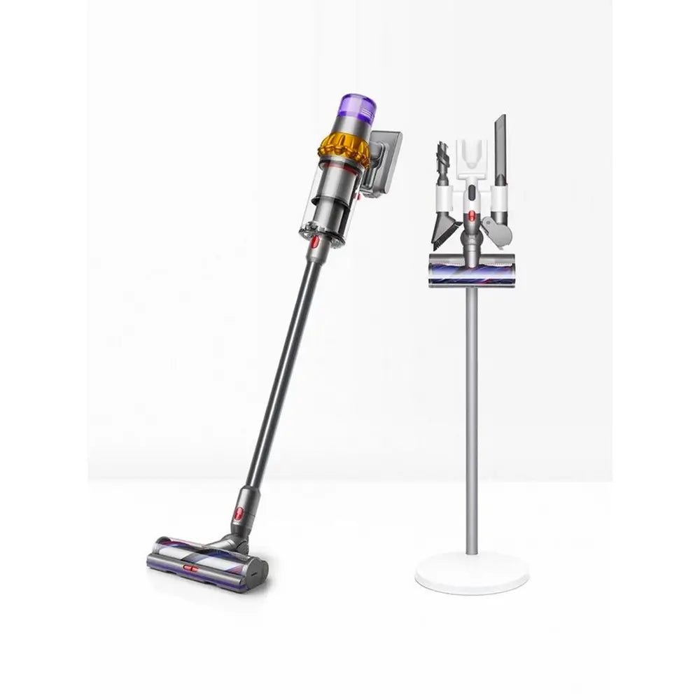 Dyson V15DETECTKIT Cordless Vacuum Cleaner, 0.76 Litre Bin Capacity, 60 Minutes Battery Life - Silver | Atlantic Electrics