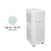 Thumbnail EcoAir Crystal MK2 7000 BTU Low Energy Portable Air Conditioner Cooling Class A+ | 5- 39477823439071