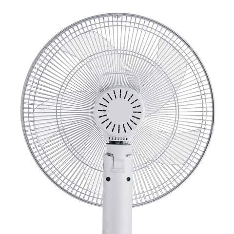 EcoAir Equinox Low Energy 16" Floor-standing DC Fan with 12 Speed Settings and Timer - White | Atlantic Electrics