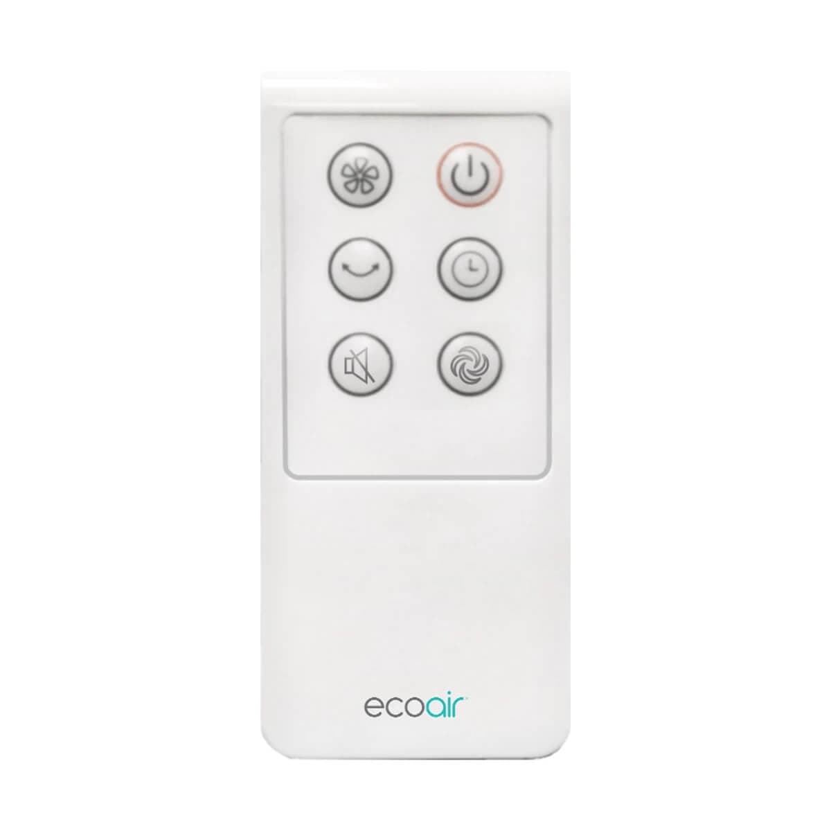 EcoAir Halo Low Energy Tower Fan, 2.8 Watts per hour, 12 Speeds, Oscillation Function - With Remote Control | Atlantic Electrics