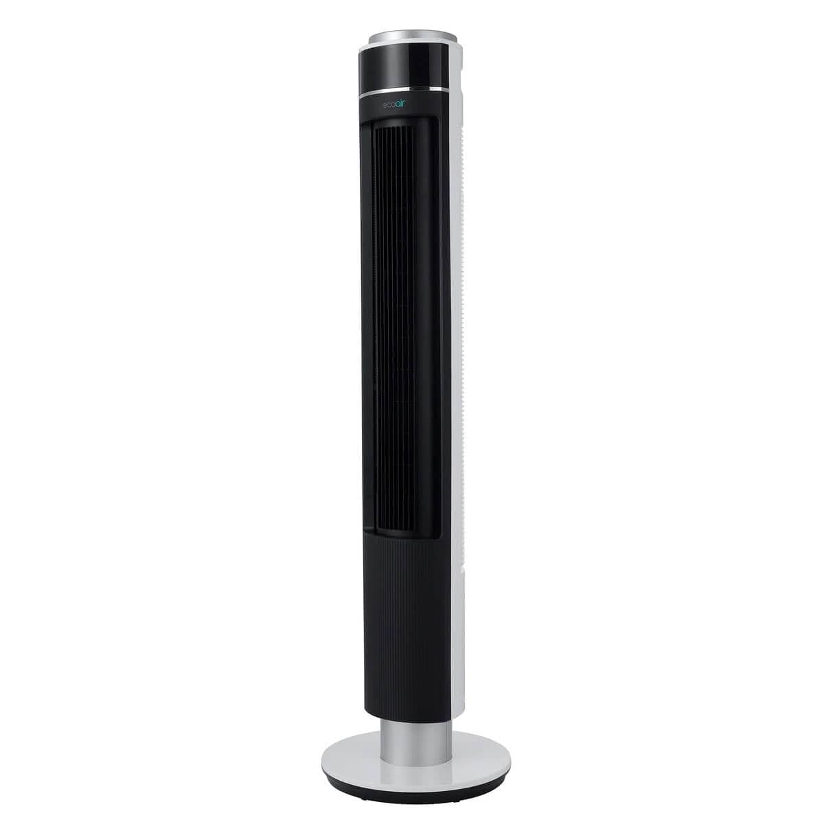 EcoAir Halo Low Energy Tower Fan, 2.8 Watts per hour, 12 Speeds, Oscillation Function - With Remote Control | Atlantic Electrics