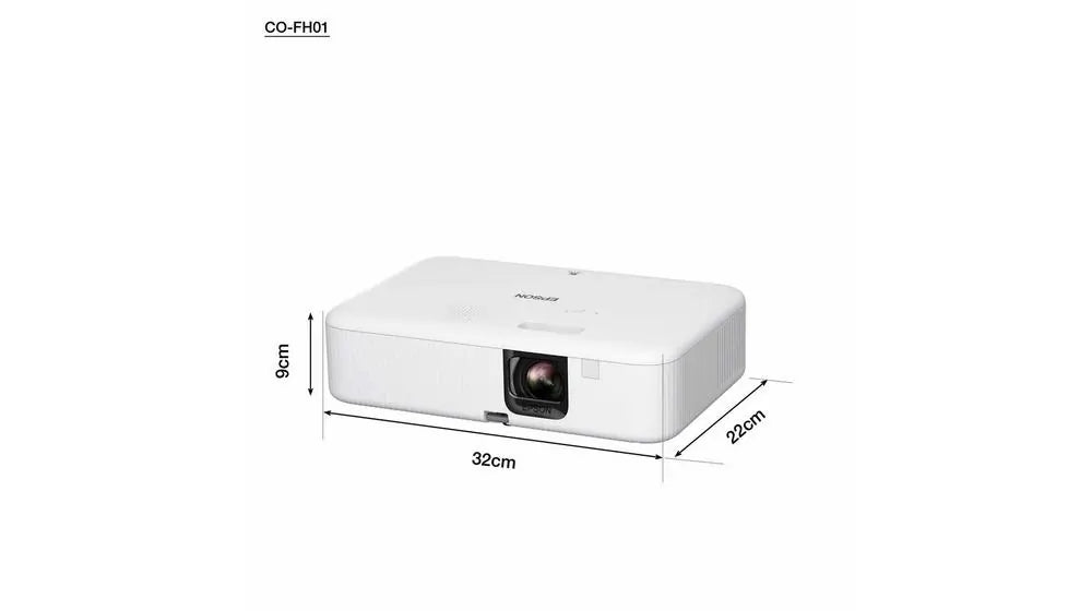 Epson CO-FH01 Big Screen Experience Full HD 1080p Projector White | Atlantic Electrics