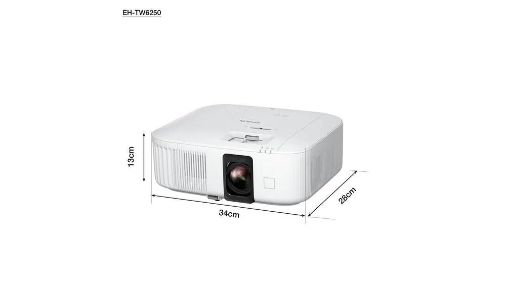 Epson EH-TW6250 4K Home Cinema Projector with built in Android TV | Atlantic Electrics - 40333321797855 