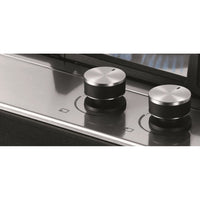 Thumbnail Fisher + Paykel CG604DNGX1 600mm Wide Gas on Steel 4 Burner Chrome Pinstripe Detail - 39477857222879