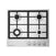 Thumbnail Fisher + Paykel CG604DNGX1 600mm Wide Gas on Steel 4 Burner Chrome Pinstripe Detail - 39477857190111